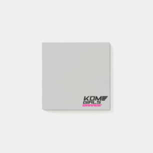 KDM GIRLS POST-IT NOTES