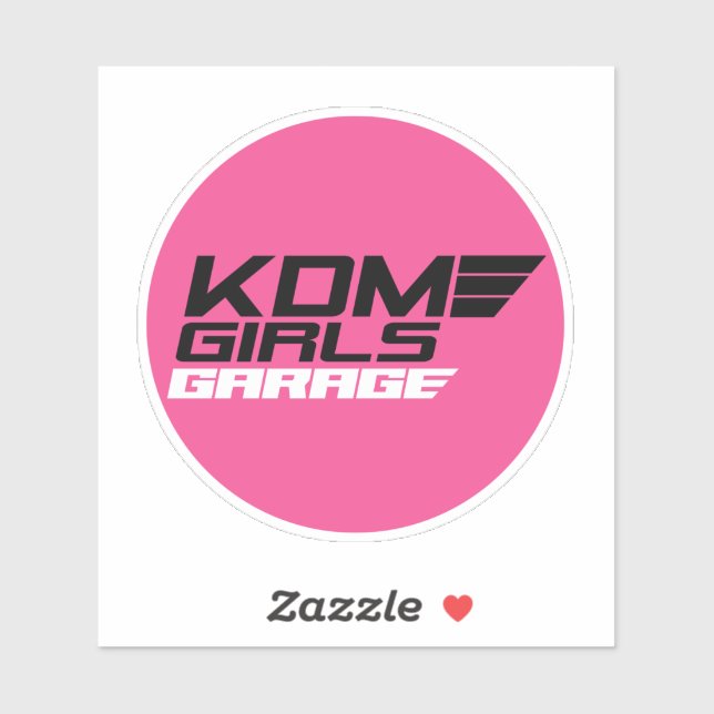 KDM LOGO STICKER (Sheet)