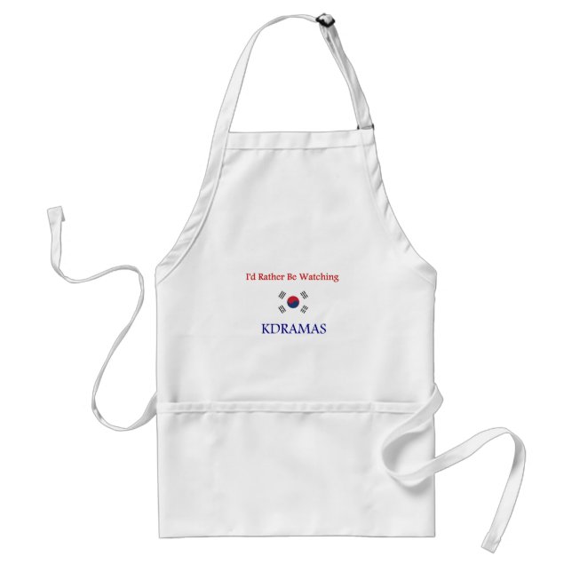 KDrama Adult Apron (Front)