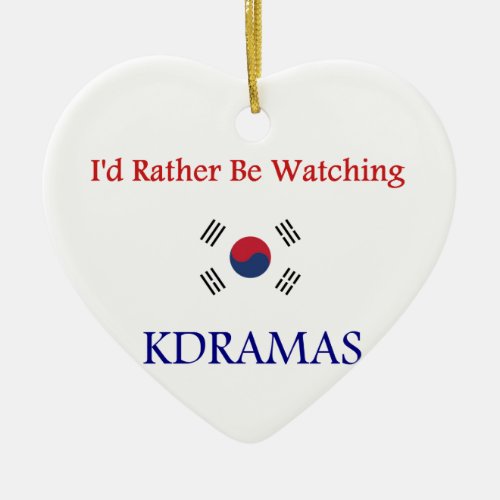 KDrama Ceramic Ornament