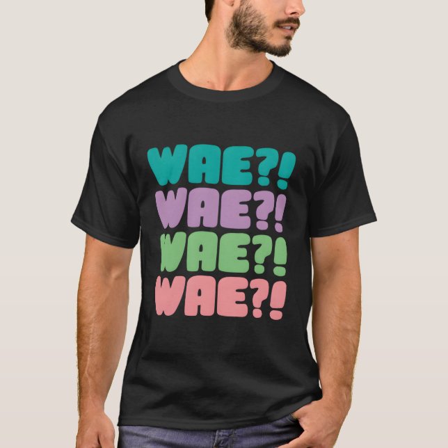 Kdrama Kpop Fan Wae Funny Korean Drama Music Fan K T-Shirt (Front)