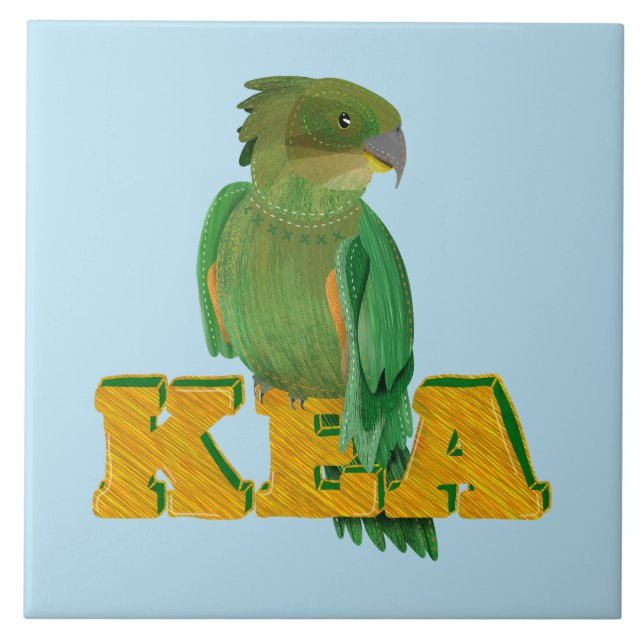 Kea Ceramic Tile (Front)