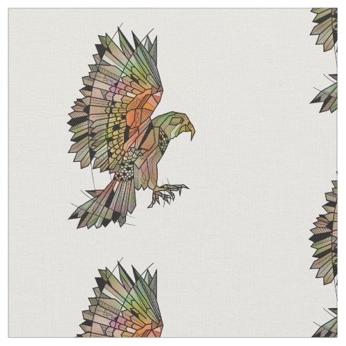 Kea Geometric Parrot Fabric