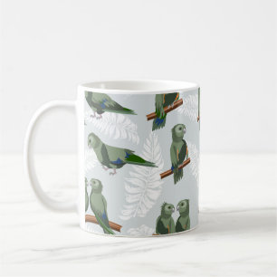 Kea New Zealand Native parrot pattern Coffee Mug