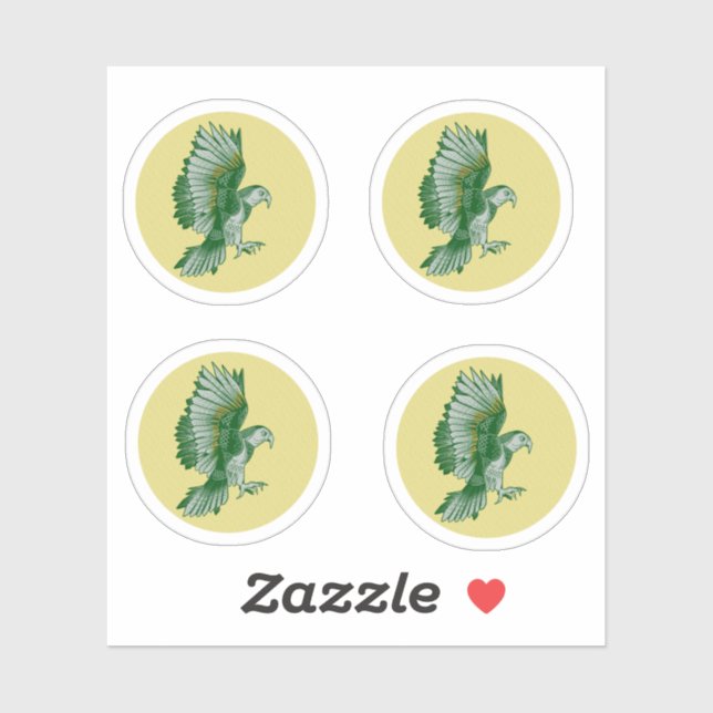 Kea NZ BIRD Sticker (Sheet)