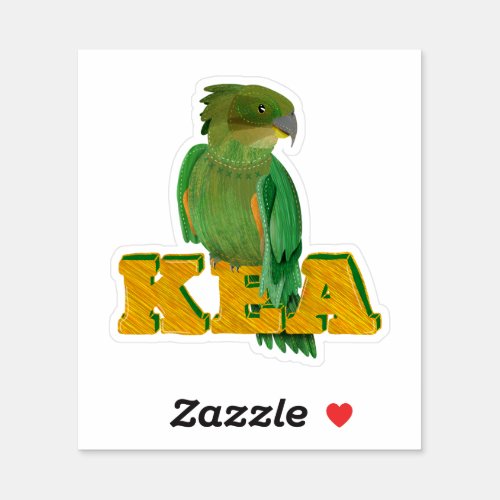 Kea Sticker