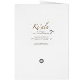 "Ke'ala", oil painting by Lori Higgins (Back)