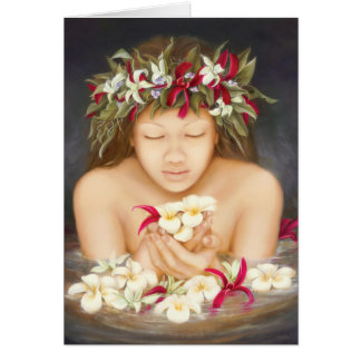 "Ke'ala", oil painting by Lori Higgins Cards