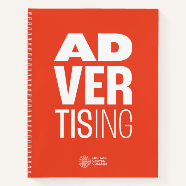 Kean MGC Advertising Spiral Notebook (Front)