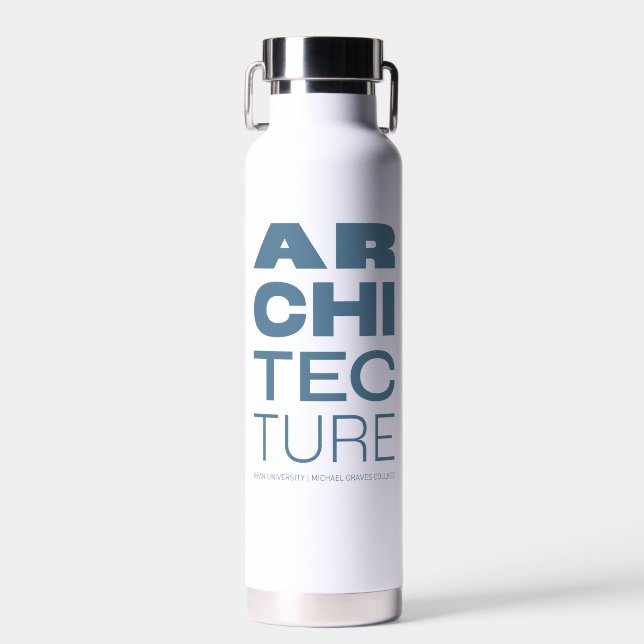 Kean MGC Architecture Water Bottle (Front)