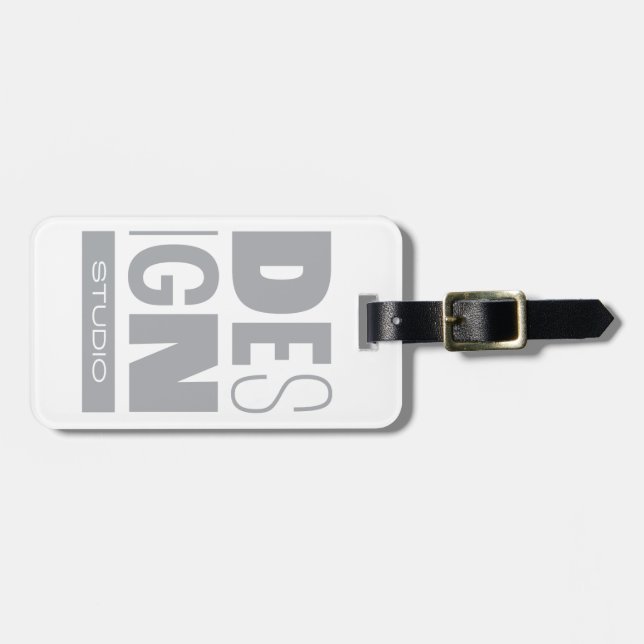 Kean MGC Design Studio Luggage Tag (Front Horizontal)