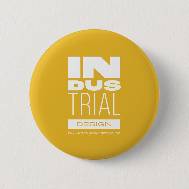 Kean MGC Graphic Design Button (Front)