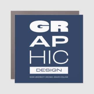 Kean MGC Graphic Design Car Magnet
