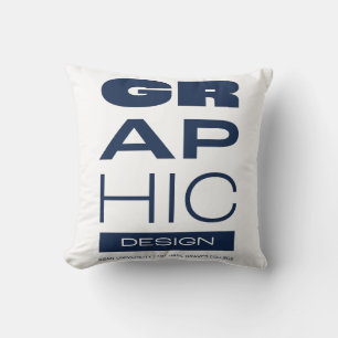 Kean MGC Graphic Design Throw Pillow