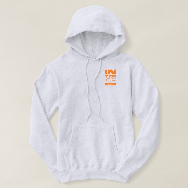 Kean MGC Interior Design Basic Hooded Sweatshirt (Design Front)