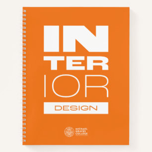 Kean MGC Interior Design Spiral Notebook