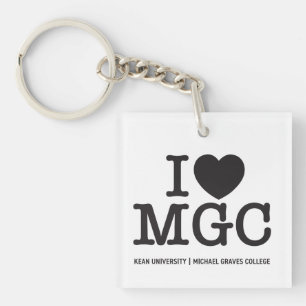 Kean MGC Michael Graves College Keychain