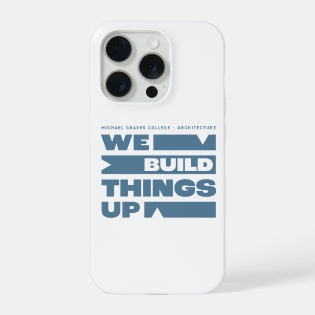 Kean MGC We Build Things Up iPhone Case (Back)
