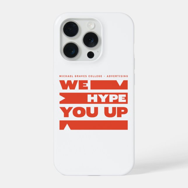 Kean MGC We Hype You Up iPhone Case (Back)