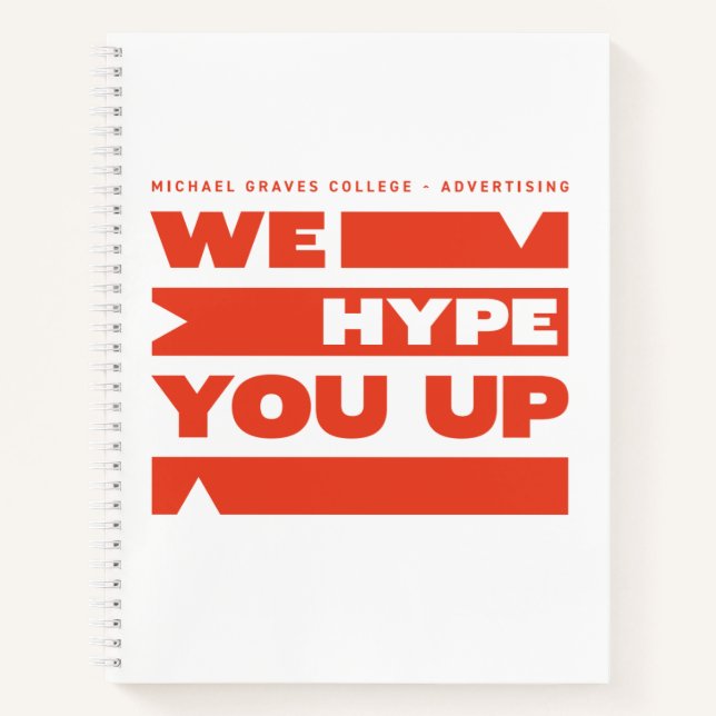 Kean MGC We Hype You Up Notebook (Front)