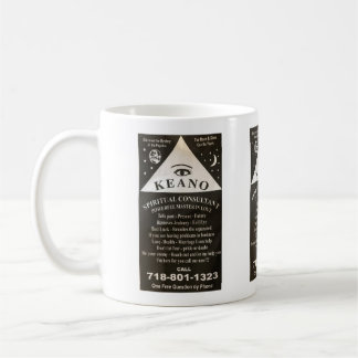 KEANO SPIRITUAL CONSULTANT COFFEE MUG