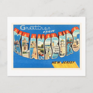 Keansburg New Jersey NJ Vintage Travel Postcard- Postcard