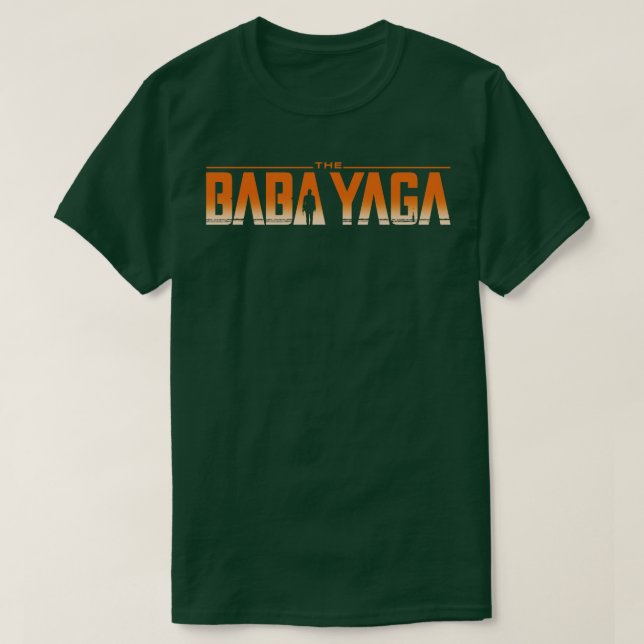 Keanu Baba Yaga Bounty Hunter Cool Scifi Action Ma T-Shirt (Design Front)