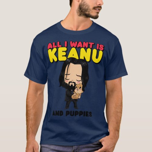 Keanu Reeves Fan Cute T_Shirt