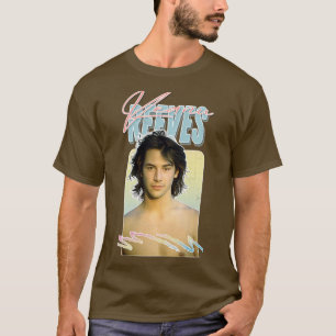 Keanu Reeves Retro 90s Aesthetic Fan Artwork T-Shirt