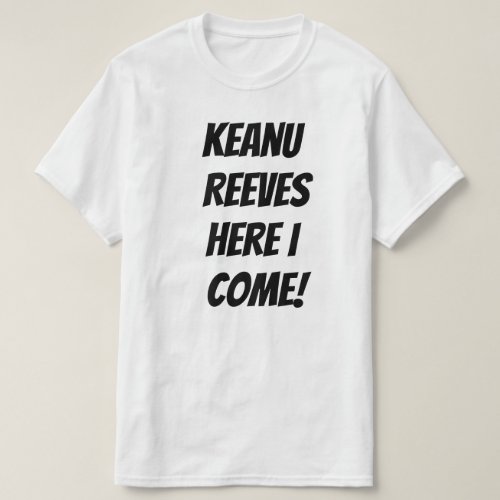 Keanu Reeves T_Shirt