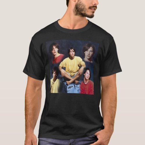 Keanu Reeves Vintage Glam Essential  T_Shirt