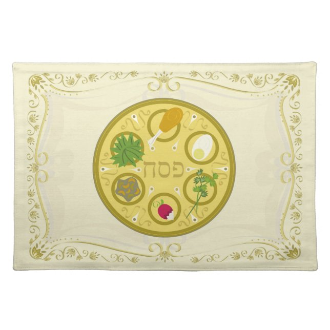 Keara Passover Cloth Placemat (Front)