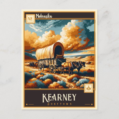 Kearney Nebraska  Vintage Postcard