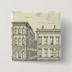 Kearny, Pine and California East Side Pinback Button