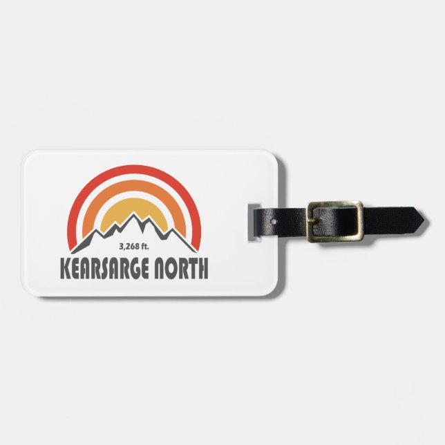 Kearsarge North New Hampshire Luggage Tag (Front Horizontal)