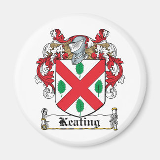 Keating Family Crest Magnet