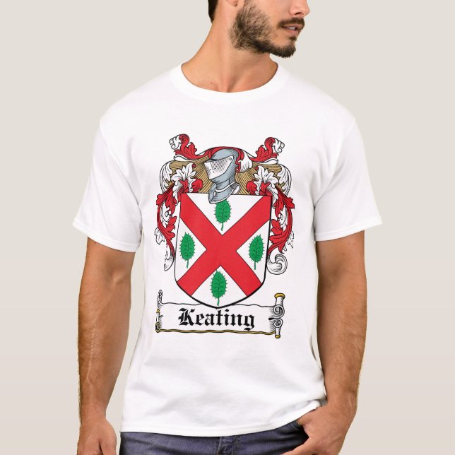Keating Family Crest T-Shirt (Front)