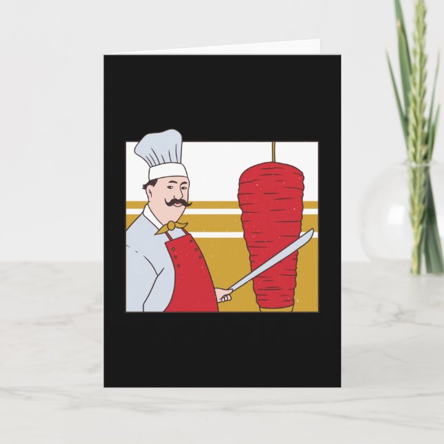 Kebab chef card (Front)
