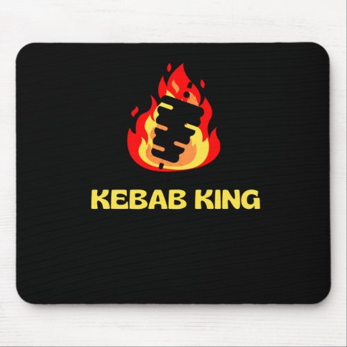 Kebab King Shashlik Kebab Turkish Grill Mouse Pad