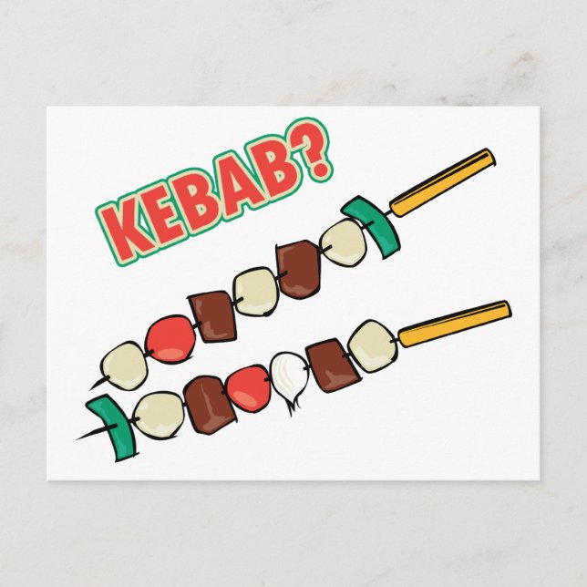 Kebab? Postcard (Front)