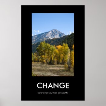 Kebler Pass In Fall Change Inspiration Poster by bluerabbit at Zazzle