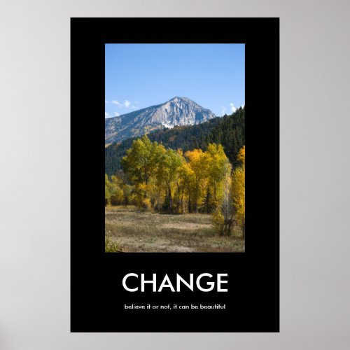 Kebler Pass in Fall Change Inspiration Poster