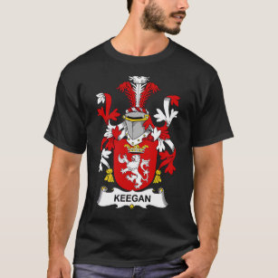 Keegan Coat of Arms - Family Crest T-Shirt