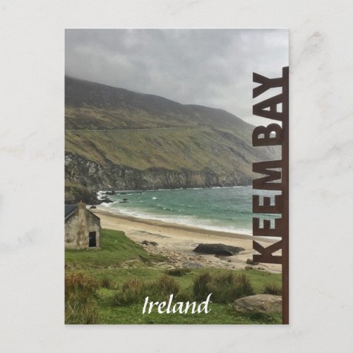 Keem Beach Achill Island Ireland Postcard