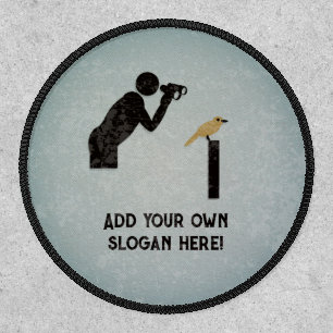 Keen Birdwatcher - Ornithologist - Own Funny Text Patch
