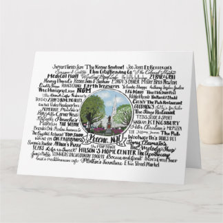 Keene, NH - Now & Then Card