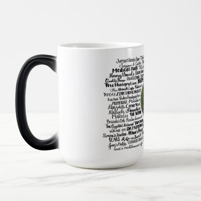 Keene, NH - Now & Then Color Morph Mug (Left)