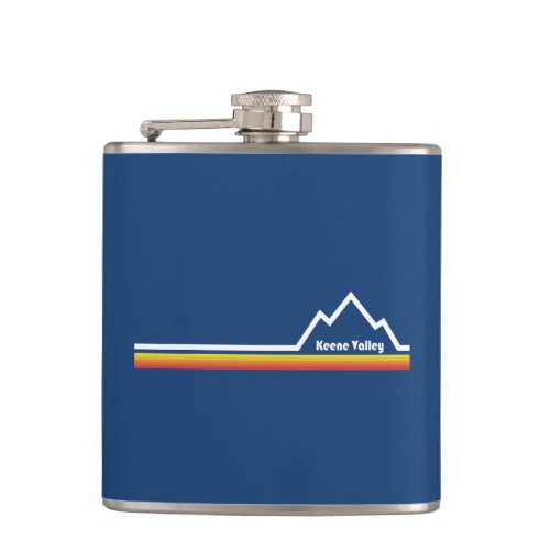 Keene Valley New York Flask