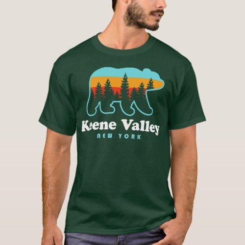 Keene Valley NY Adirondacks Bear Adirondack Mounta T_Shirt