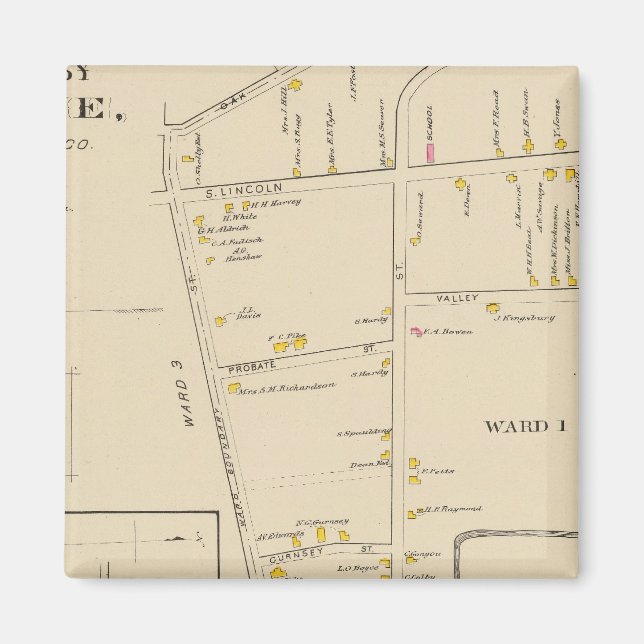 Keene, Ward 12 Magnet (Front)